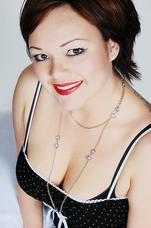 private boudoir photography shoot