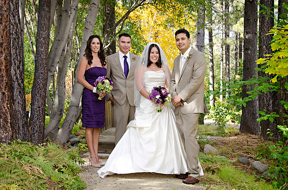 Tahoe Tree Company Wedding Photographers .