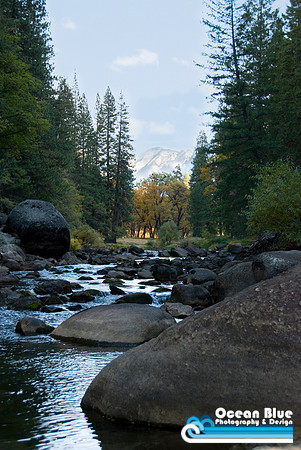 Yosemite River Rocks