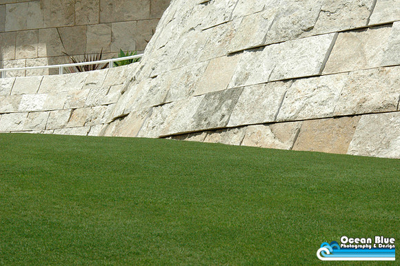 Grass and Wall